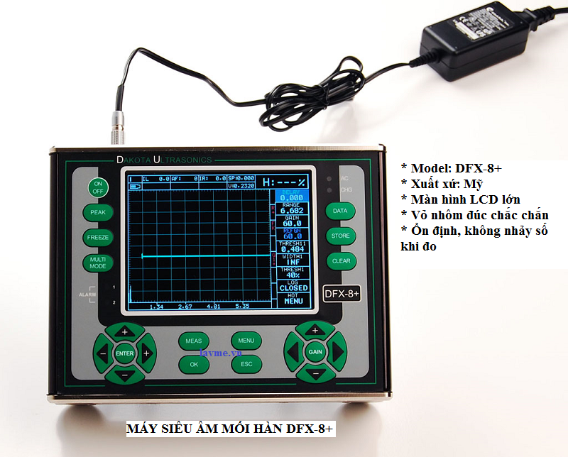 Máy siêu âm đường hàn DFX-8+ 