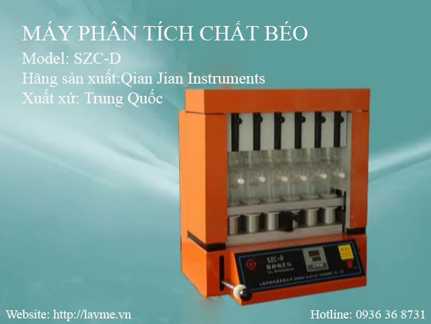 LAVME xin giới thiệu máy phân tích chất béo