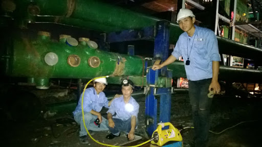 Thao tác sử dụng máy chụp ảnh phóng xạ