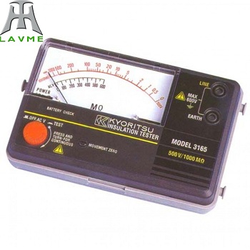 Đồng hồ đo điện trở cách điện Model: 3165